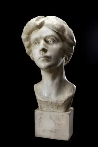 Natalie Clifford Barney Bust at the Smithsonian American Art Museum