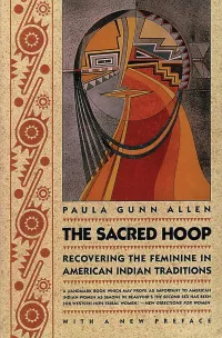 Paula Gunn Allen The Sacred Hoop Book Jacket