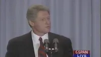 President Bill Clinton Don't Ask, Don't Tell Announcement on C-SPAN