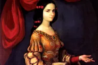 Sor Juana Inés de la Cruz Portrait as a Young Woman