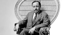 Tennessee Williams Relaxing in a Chair