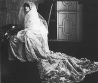 Vita Sackville-West in Her Wedding Gown in 1913