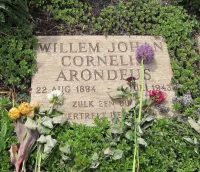 Willem Arondeus' Tombstone in Haarlem, Netherlands