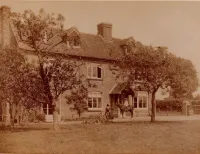 E.M. Forster Outside His Childhood Home Rooks Nest