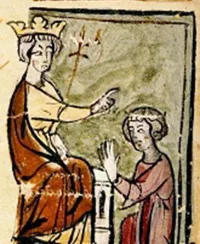 King Edward I Declaring Son Edward II the Prince of Wales