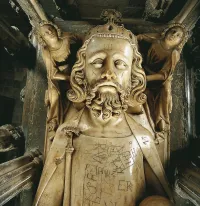 King Edward II Tombstone at Gloucester Castle