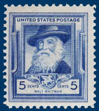 Walt Whitman U.S. Postal Service Commemorative Stamp