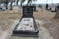 Brenda Fassie Tombstone at Langa Cemetery in Cape Town, South Africa