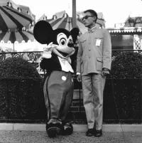 Tseng Kwong Chi at Disneyland in 1979 From East Meets West