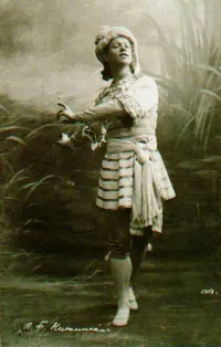 Vaslav Nijinsky in a Dance Pose (1)