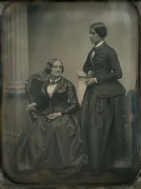 Charlotte Cushman and Matilda Hays in 1855