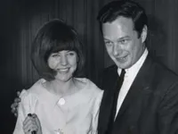 Cilla Black and Brian Epstein at an Event