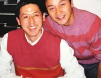 Daffy Tong Hok-tak and Leslie Cheung