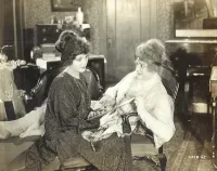 Florence Vidor and Julian Eltinge in 1918's The Widow's Might