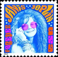 Janis Joplin U.S. Post Office Commemorative Stamp
