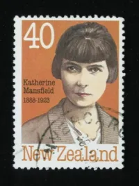 Katherine Mansfield New Zealand Commemorative Postage Stamp