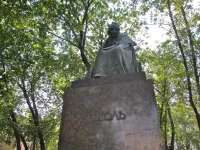 Nikolai Gogol Monument in Moscow
