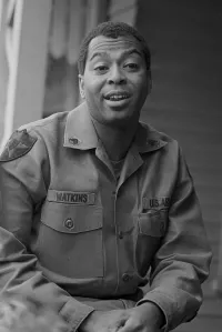 Perry Watkins in Uniform as a Young Soldier