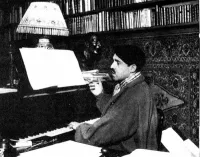 Reynaldo Hahn at his Piano