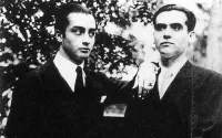 Salvador Novo and Federico García Lorca