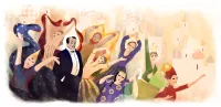 Sergei Diaghilev Google Doodle