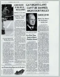 Romer v Evans New York Times Story