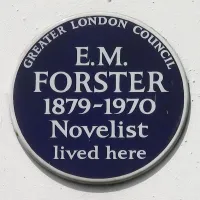 E.M. Forster Greater London Council Plaque