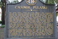 Georgia Historical Society Casimir Pulaski Memorial Marker