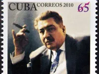 Jośe Lezama Lima Cuban Postage Stamp