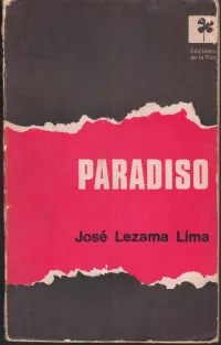 Jośe Lezama Lima's Paradiso Book Jacket