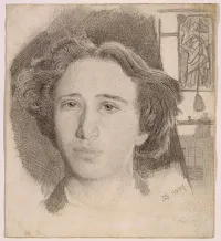Simeon Solomon 1859 Self Portrait