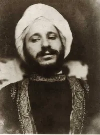 Simeon Solomon in Oriental Costume