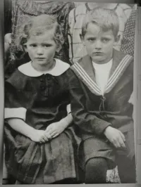 Sophie and Hans Scholl as Children