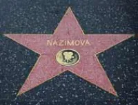 Alla Nazimova Hollywood Walk of Fame Star For Motion Pictures