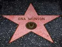 Ona Munson Hollywood Walk of Fame Star for Motion Pictures
