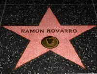 Ramon Novarro Hollywood Walk of Fame Star For Motion Pictures