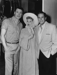 Rock Hudson with Lucille Ball and Desi Arnaz