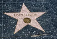 Rock Hudson's Hollywood Walk of Fame Star For Motion Pictures