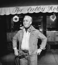 Stormé DeLarverie Guarding The Cubby Hole in the West Village in 1986