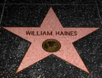 William Haines Hollywood Walk of Fame Star For Motion Pictures