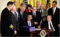 President Barack Obama Signs The Matthew Shepard and James Byrd Jr. Hate Crimes Prevention Act