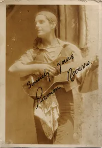 Screen still of Novarro Playing Guitar (c.1925 ) Courtesy of Lindsley Armstrong Smith