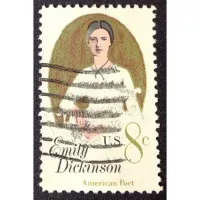 Emily Dickinson 1971 U.S. Postal Service Commemorative Stamp 
