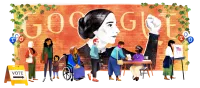Susan B. Anthony Google Doodle