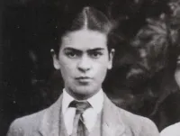 Frida Kahlo in a Suit and Tie at Age 17