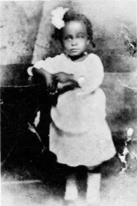 Billie Holiday at Two Years Old in 1917