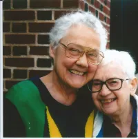 Barbara Gittings and Kay Lahusen as Elders