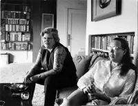 Del Martin and Phyllis Lyon in Their Home in the 1980s