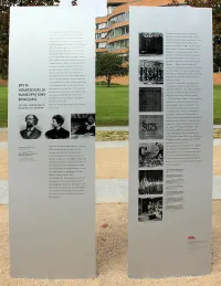 Dr. Magnus Hirschfeld Memorial Near the Magnus-Hirschfeld-Ufer Promenade Sign