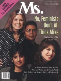Ms Magazine With Gloria Steinem, bell hooks, Naomi Klein and Urvashi Vaid on the Cover